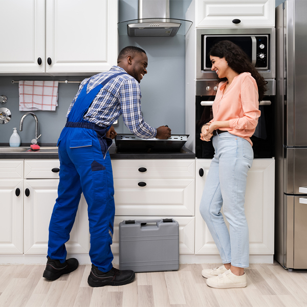 can you provide an estimate for cooktop repair before beginning any work in Garland County